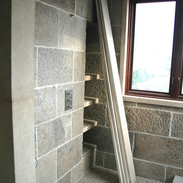 Powder Rooms (Modern Mixed with Old Stone)