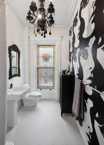 エクレクティック 浴室 by Tamara Eaton Design