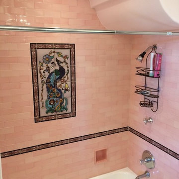 Private Ranch- Pink Bathroom- Bath