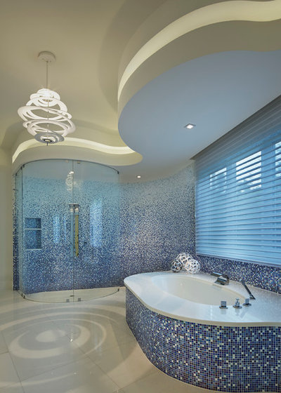 Contemporary Bathroom by Susan Lachance Interior Design