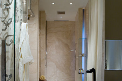 Example of a tuscan bathroom design in DC Metro