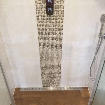 Project in Overton - Shower Room (before and after photos)