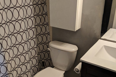 Bathroom - industrial bathroom idea in Toronto