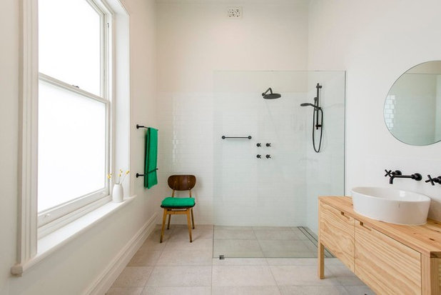 Contemporary Bathroom by Brown's Plumbing and Gas