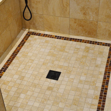Pull & Replace Master Bathroom Remodel - Shower Detail
