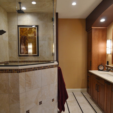 Pull & Replace Master Bathroom Remodel - Shower