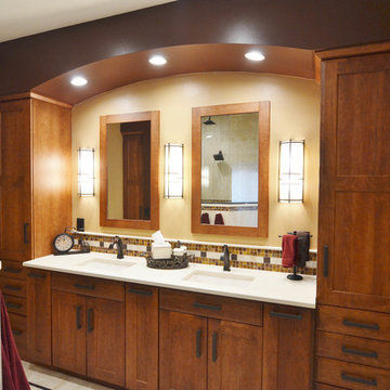 Pull & Replace Master Bathroom Remodel - Vanity & Storage