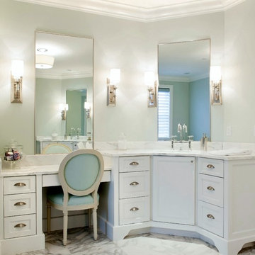 Pure White Hybrid Inset Cabinetry