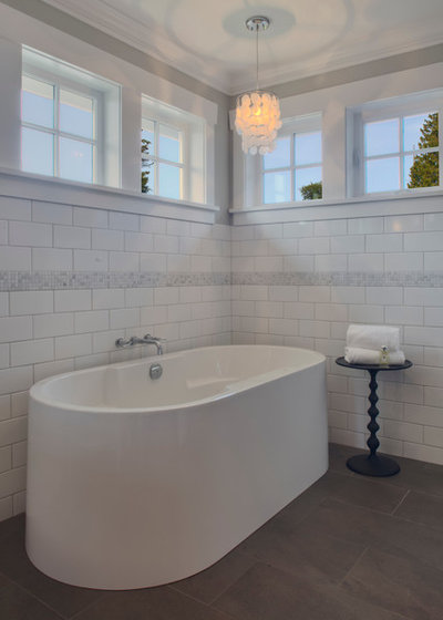 American Traditional Bathroom by Richardson Homes Ltd