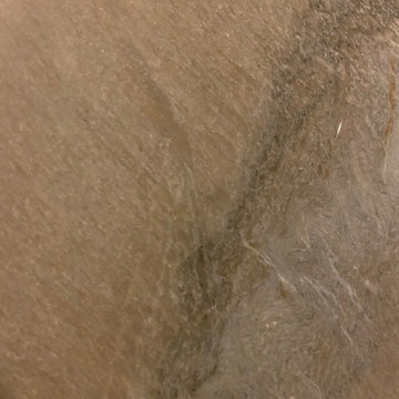 Quartzite countertop detail