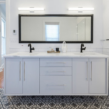Queen Anne Addition - Floating Vanity