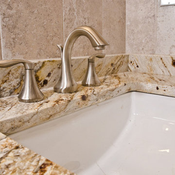 Queen's Gold Granite Bathroom Vanity