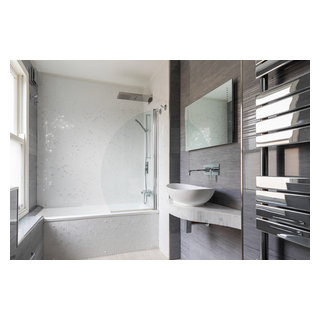 Queen's Park bathroom with mosaic tiles - Contemporary - Bathroom ...