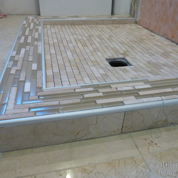 Tile Shower Curb Houzz