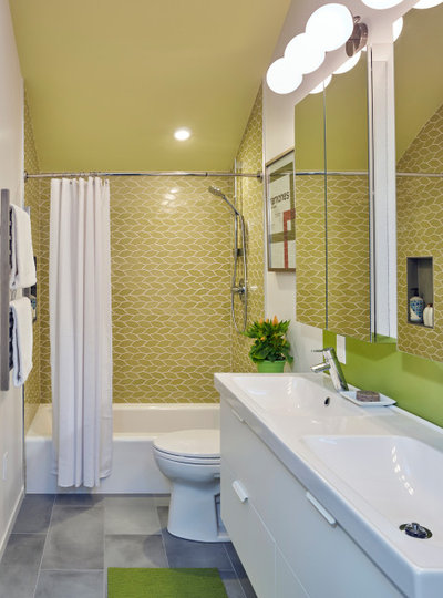 Contemporary Bathroom by Jennifer Ott Design