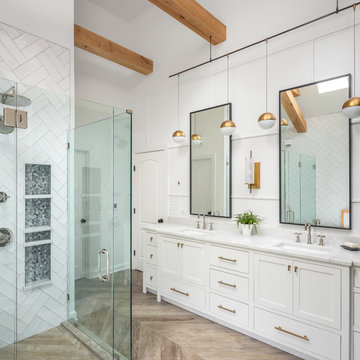 Raleigh Modern Farm Bath Renovation