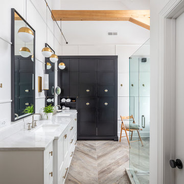 Raleigh Modern Farm Bath Renovation