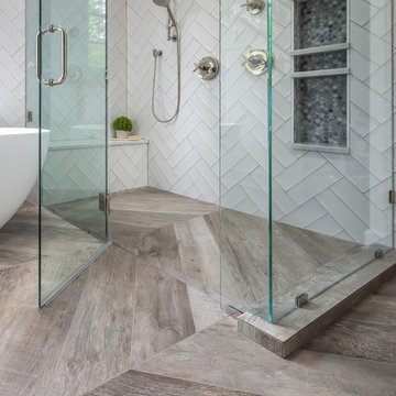 Raleigh Modern Farm Bath Renovation