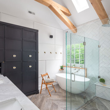 Raleigh Modern Farm Bath Renovation