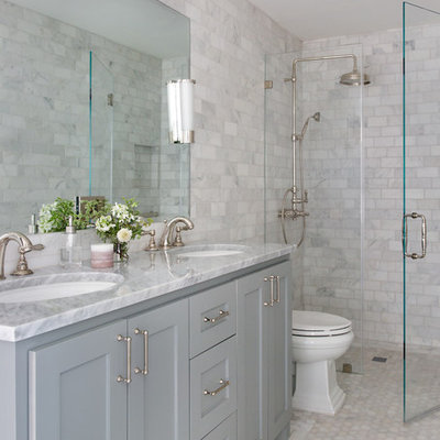 Bathroom - transitional bathroom idea in Austin