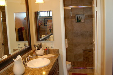 Bathroom - mid-sized modern bathroom idea in San Diego