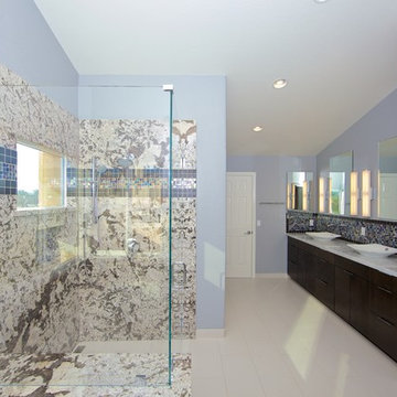 Rancho Bernardo Contemporary Bathroom Full Design and Renovation