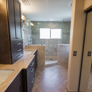Rancho Bernardo Tub Removal in  Master Bathroom Remodel