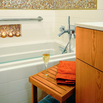 Rancho Bernardo Universal Designed Master Bath - CairnsCraft Design & Remodel