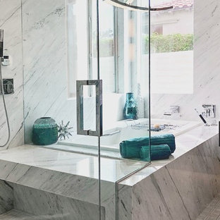 75+ Badezimmer mit Marmorfliesen Ideen & Bilder - August 2021 | Houzz DE