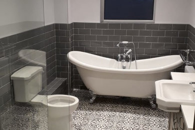 Modern bathroom in Dorset.