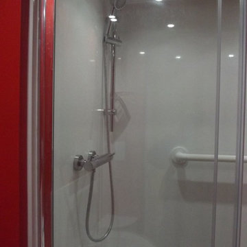 Red Shower Room