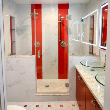 Redlands, CA, Modern Bathroom Remodel