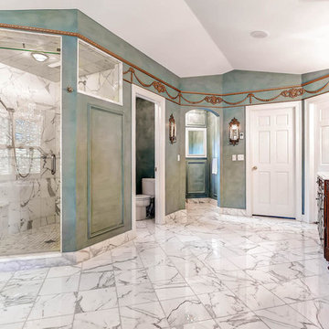 Refined Elegance in an Expansive Master Bath