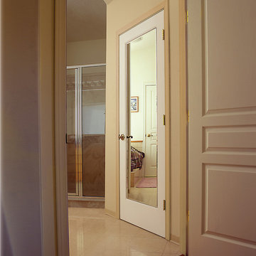 Отражения Зеркало Декоративное стекло Межкомнатная дверь