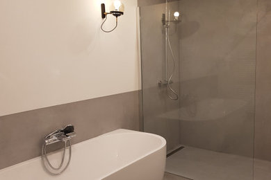 アムステルダムにあるおしゃれな浴室の写真