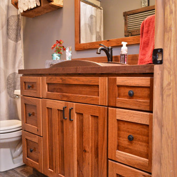 Rensselaer, IN. Haas Signature Collection. Rustic Hickory Kitchen