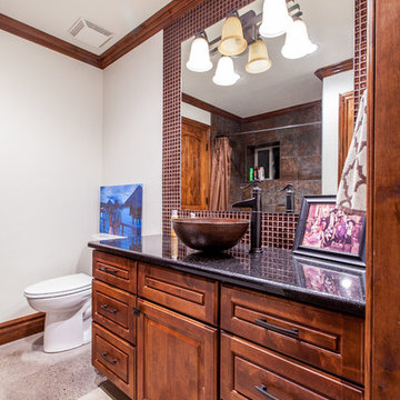 Residential - Custom Bathroom Vanity, Single