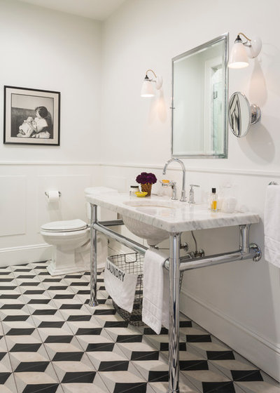 Traditional Bathroom by Steven M. Yang Architect, LLC