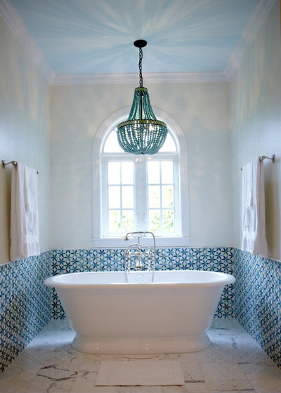 Mediterranean Bathroom by Alisa Block Architect + Design