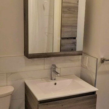 Retro to Modern Bathroom Transformation