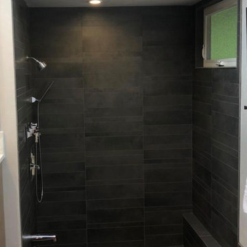 Rift White Oak modern bathroom