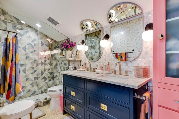 Eclectic Bathroom by Turnstyle Design