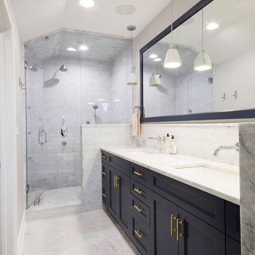 River Forest Historical Remodel and Addition Master Bathroom