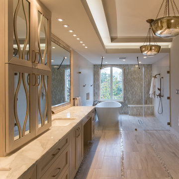 River Oaks | Houston, Texas | Tranquil Spa Master Bathroom Remodel