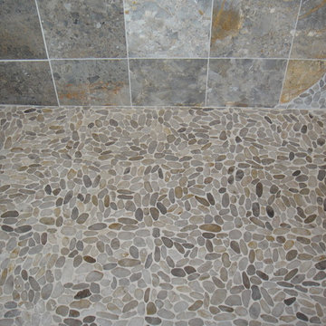 River Rock Shower Floor