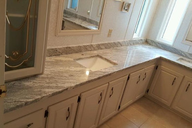 River White Granite Bathroom Remodel