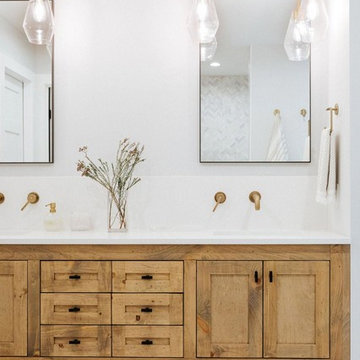 Riverfront Drive Transitional Farmhouse