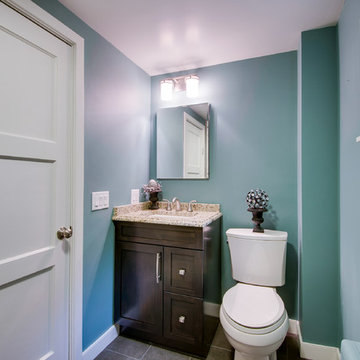 Robin's Egg Blue Bathroom