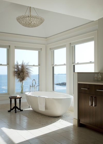 Transitional Bathroom by LDa Architecture & Interiors