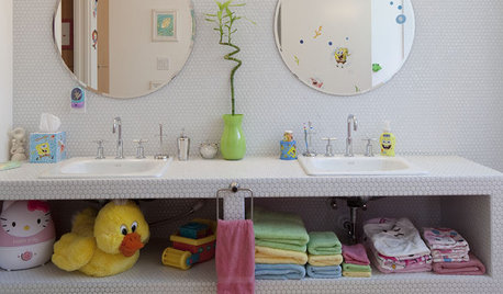 8 astuces pour une salle de bains d'enfants ludique